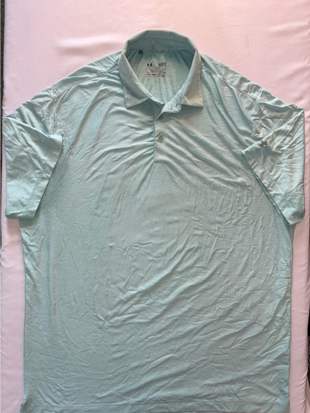 Under Armour Light Mint Polo Shirt